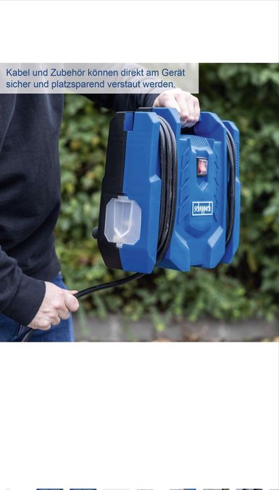 Мобилен безмаслен компресор-нов 8 бара 1100W 180л/мин