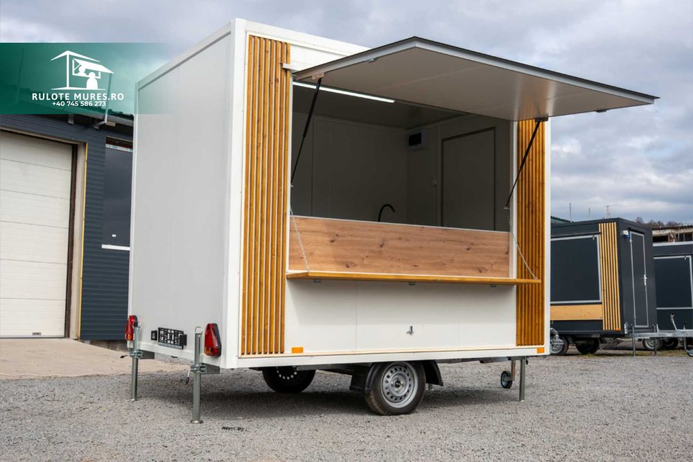 Rulote comerciale 3m ,FAST FOOD, STREET FOOD, FOOD TRUCK !!