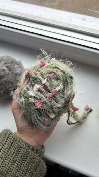 Необычная пряжа.