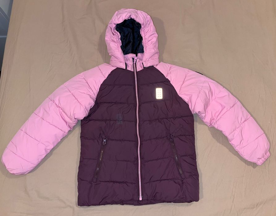 Детско зимно яке LEGO WEAR (128cm) - розово