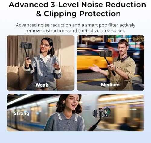 Нов Безжичен микрофон SMALLRIG S70-C2 USB-C 300м шумопотискане iPhone Android 48h кейс