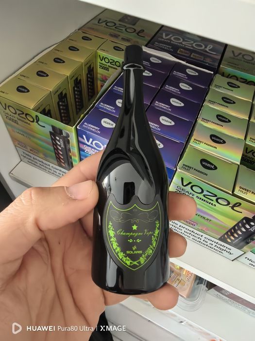 Vape 30.000 Puffas Champagne Reincarcabil Narghilea Abur Mult