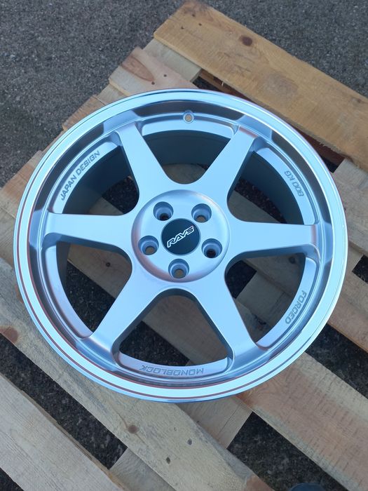 17"5х100Rays T37 Volk Racing 7.5ж ет35 Subaru Vw Golf Polo Toyota Чист