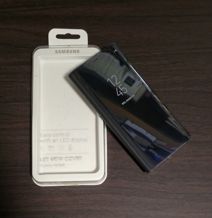 Husa flip smart activa originala Samsung Clear View Standing Cover Galaxy Note 8 N950
