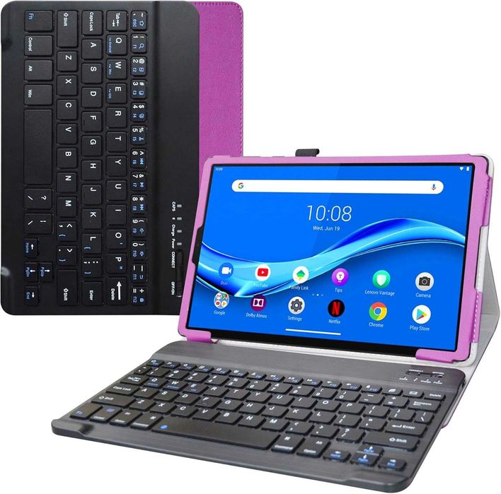 Husă cu Tastatură pentru Lenovo Tab M10 Plus 10.3 inch