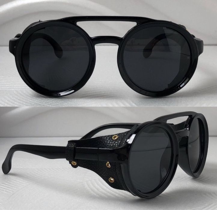 Мъжки Слънчеви Очила със Кожа по модел на Carrera