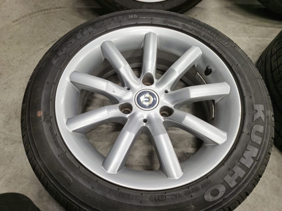Jante Smart R15 originale// anvelope vara 175 55 15 / 145 65 15 ap noi