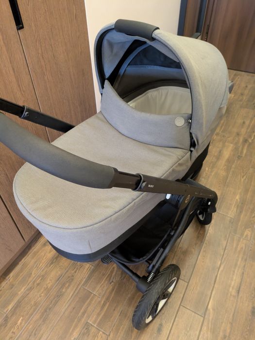 Количка Cybex Talos 3в1 с адаптери, тънък чувал на Cybex и дебел зимен на Jane