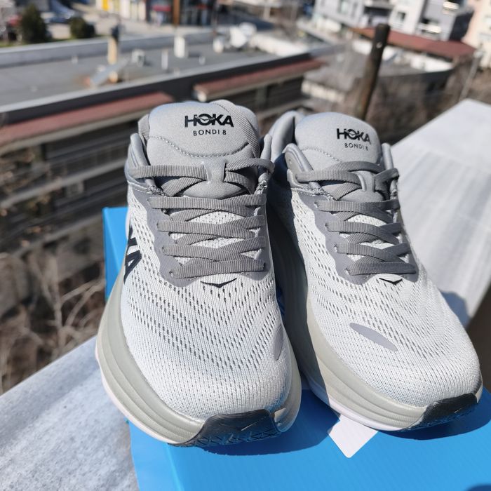 Hoka Bondi 8 “Grey” 44