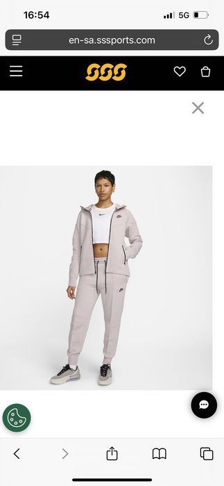 Детска долница Nike tech, бледо лилав