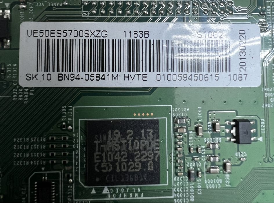 UE50ES5700 placa de baza