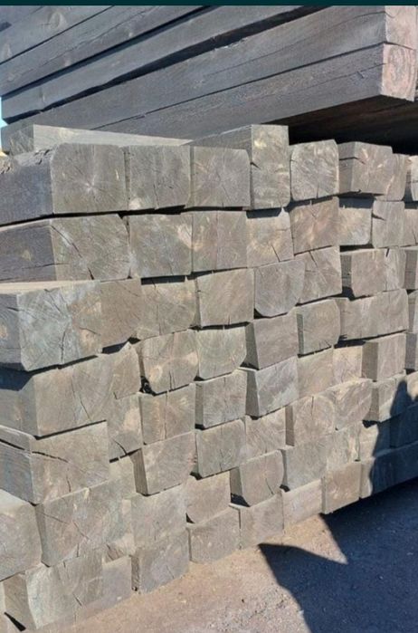 Шпалы деревянные новые