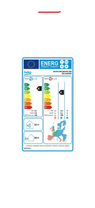 Aer BEKO 9000 BTU, Wi-Fi, kit instalare, NOU, factura, garantie 2 ani