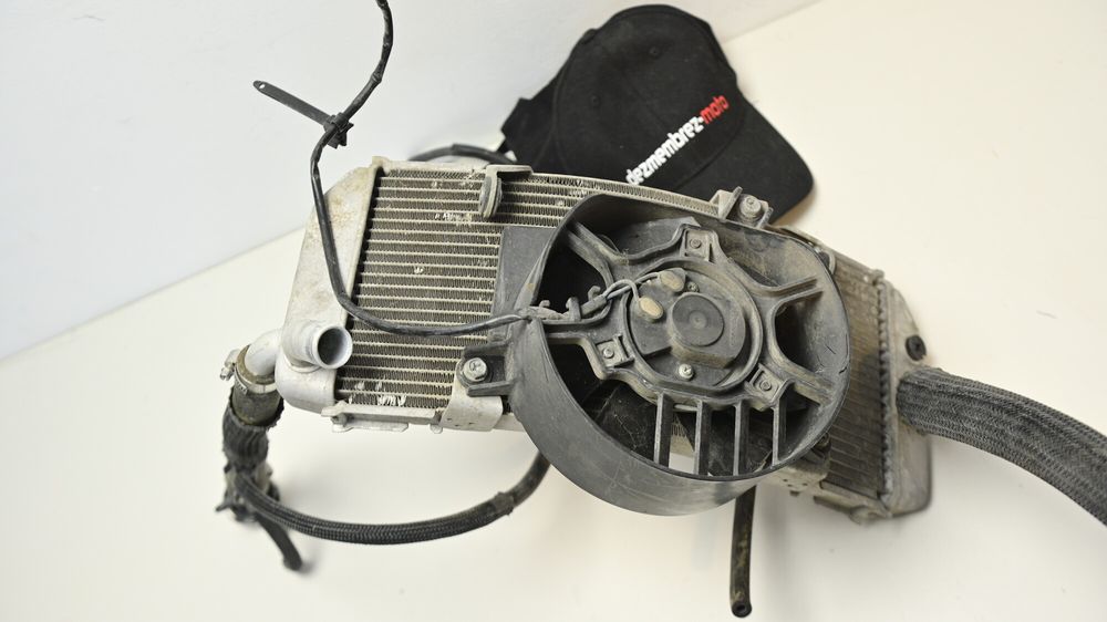 Radiator Apa Cu Ventilator + Furtune Si Buson Yamaha TMAX 530 2012