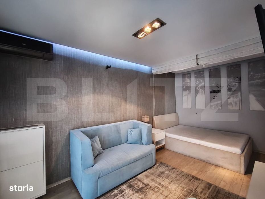 Studio de vanzare, etaj 3, balcon 8 mp - Ared