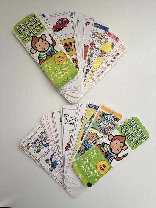Brain Quest карточки обучающие для детей