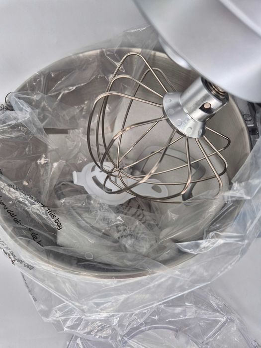 Robot bucătărie planetar Zuccie, 1000W, Bol 5L, Argintiu - Grad E