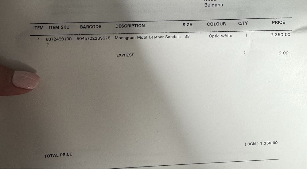 Обувки на ток Burberry