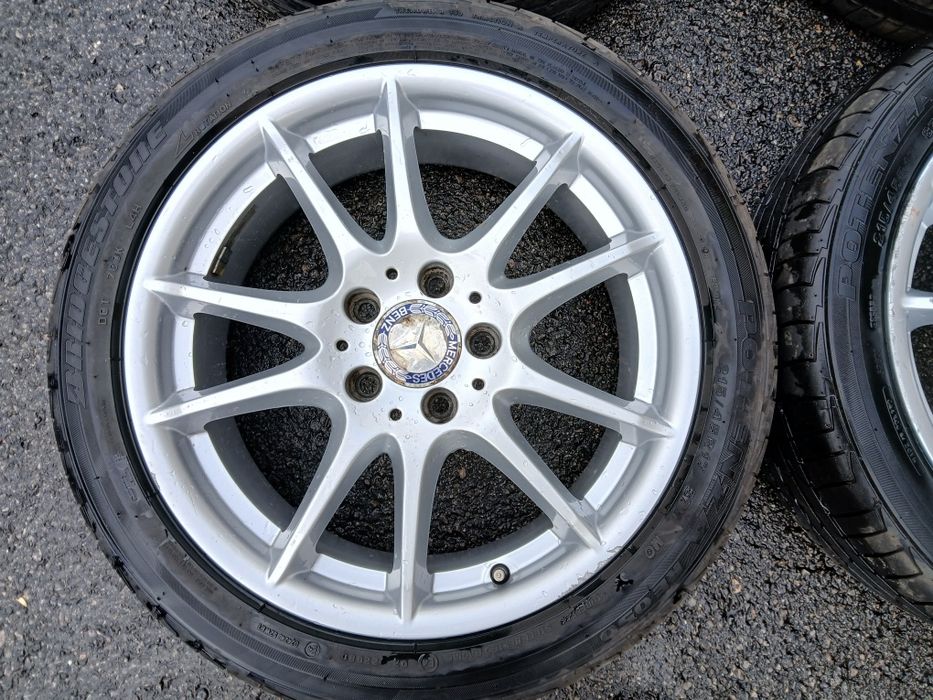Оригинални Ал джанти 17цола за Mercedes w204-c-class.B-w245.5×112.w169-w212-vito-viano.CLA.