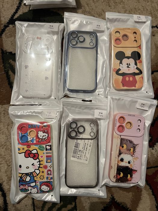 Чехлы для всех видов айфон с iphone 11 до iphone 17 pro max