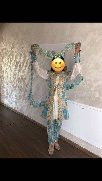 Узбекский наряд для невесты