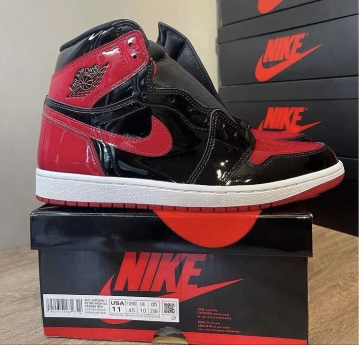 Jordan 1 patent bred