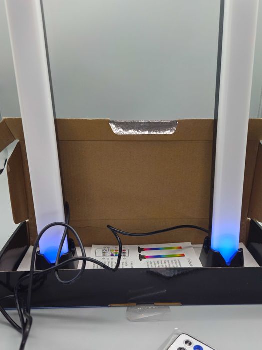 Геймърски RGBIC LED light bar комплект 2 броя с дистанционно и музикален режим