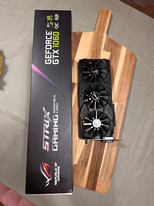 Placa video Asus Strix NVIDIA GeForce GTX 1060 6Gb OC Edition