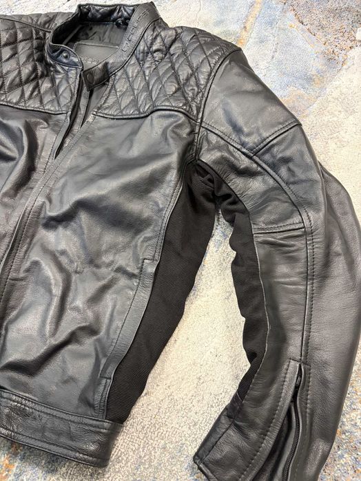 Кожено мото яке COURSE BOMBER с протектор Furygan D3O, XL