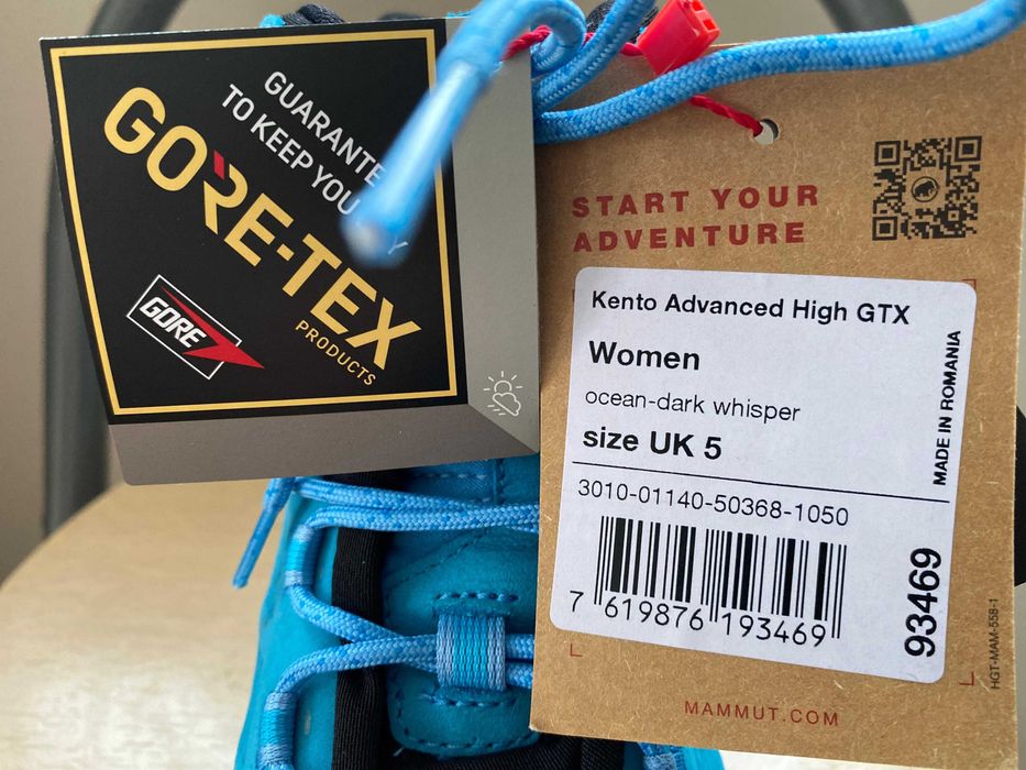 Vând bocanci alpinism femei Mammut Kento Advanced High GTX