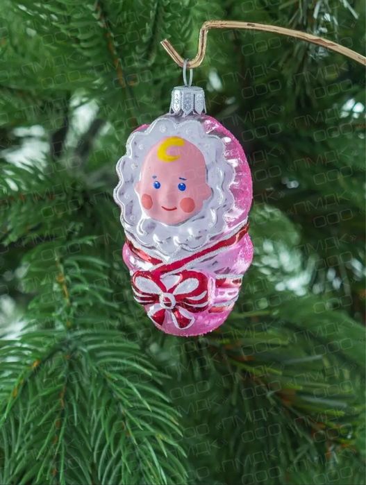 Елочные игрушки стекло