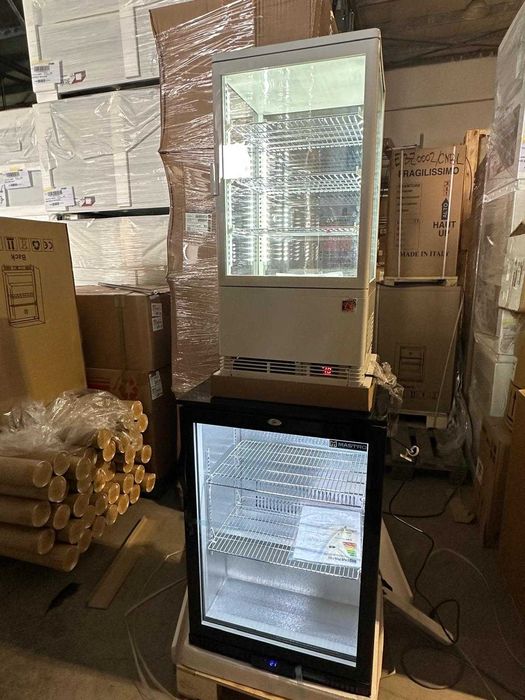 Vitrina frigorifica de banc / O usa - 43 cm / 4 laturi sticla