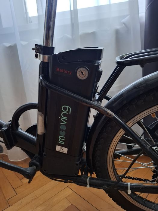 Bicicleta asistată electric an stare foarte bună pliabila  ușor de tra