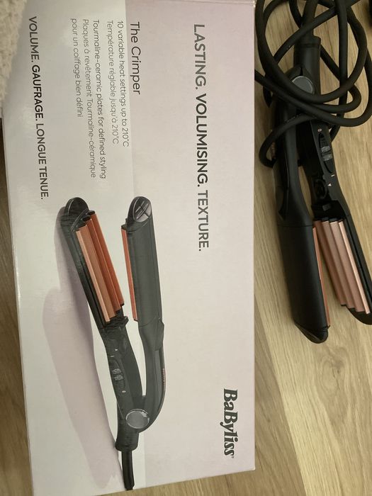 Placa de creponat parul babyliss noua!