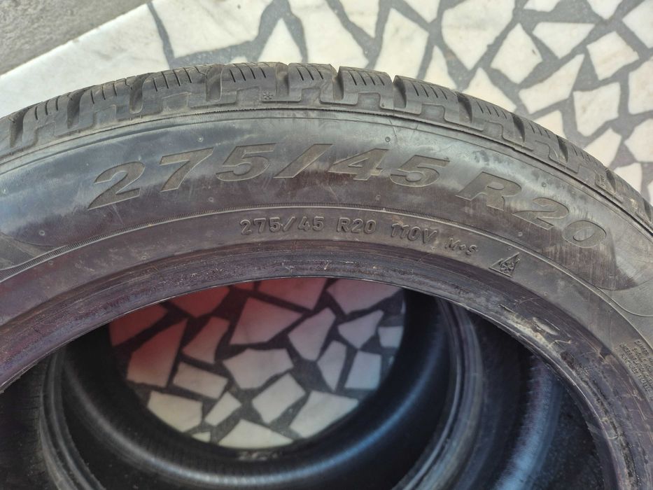 2 Anvelope M+S IARNA - 275/45/20 - PIRELLI - CA UNELE NOI - DOT 2021 !