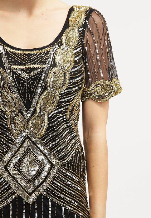 Rochie bijuterie cu paiete si sticla