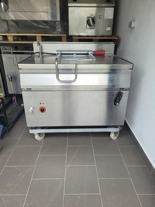 Tigaie basculanta 80 - 120 l , electric sau pe gaz