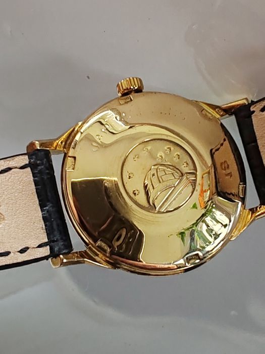 Ceas Omega Constellation Pie Pan Automatic Chronometer Aur 18k Funcționează impecabil!