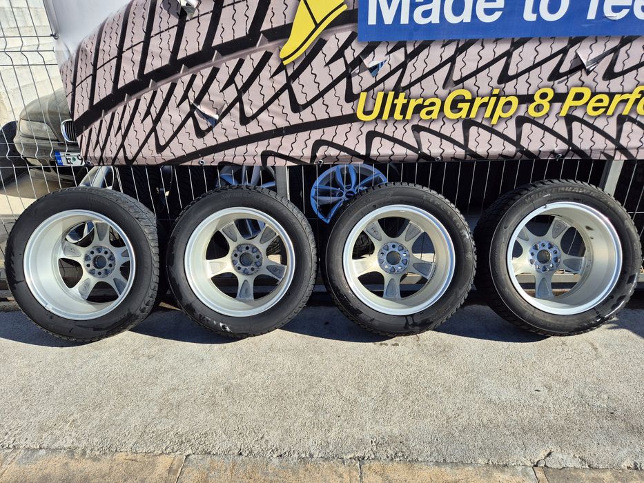 Джанти Enkei 16 цола , 5х100 , 6.5j ,et55 , 205/55/16 Subaru