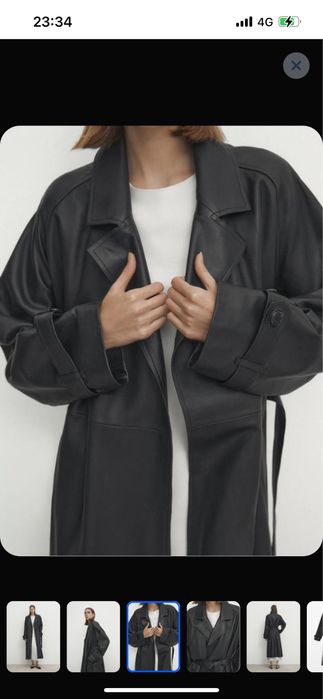 Плащ,тренч Massimo Dutti
