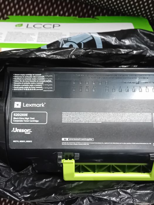 Toner imprimantă Lexmark