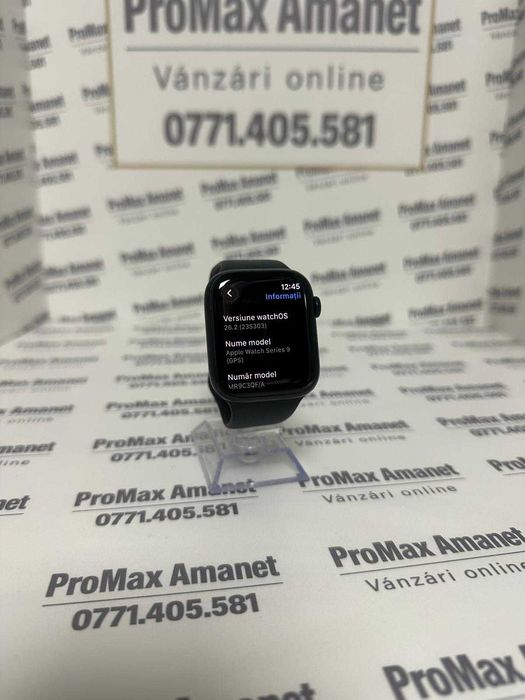 Apple Watch 9 GPS 45mm 100% ProMax Amanet