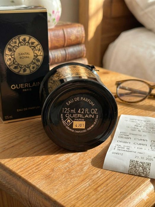 НОВ! Guerlain Santal Royal (125ml) + Касова бележка! 100% Оригинален