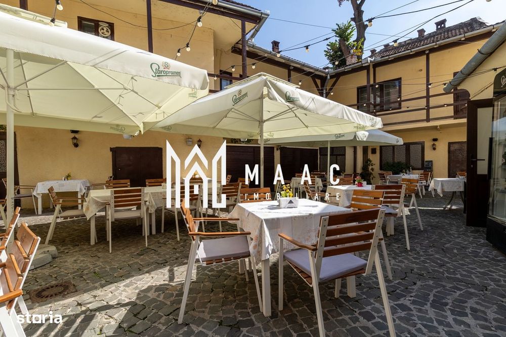 Restaurant de închiriat | Ultracentral, Sibiu | terasă 180 mp