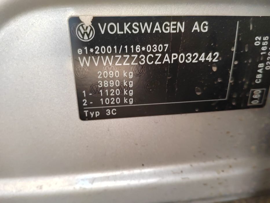 Passat b6 facelift, euro 5