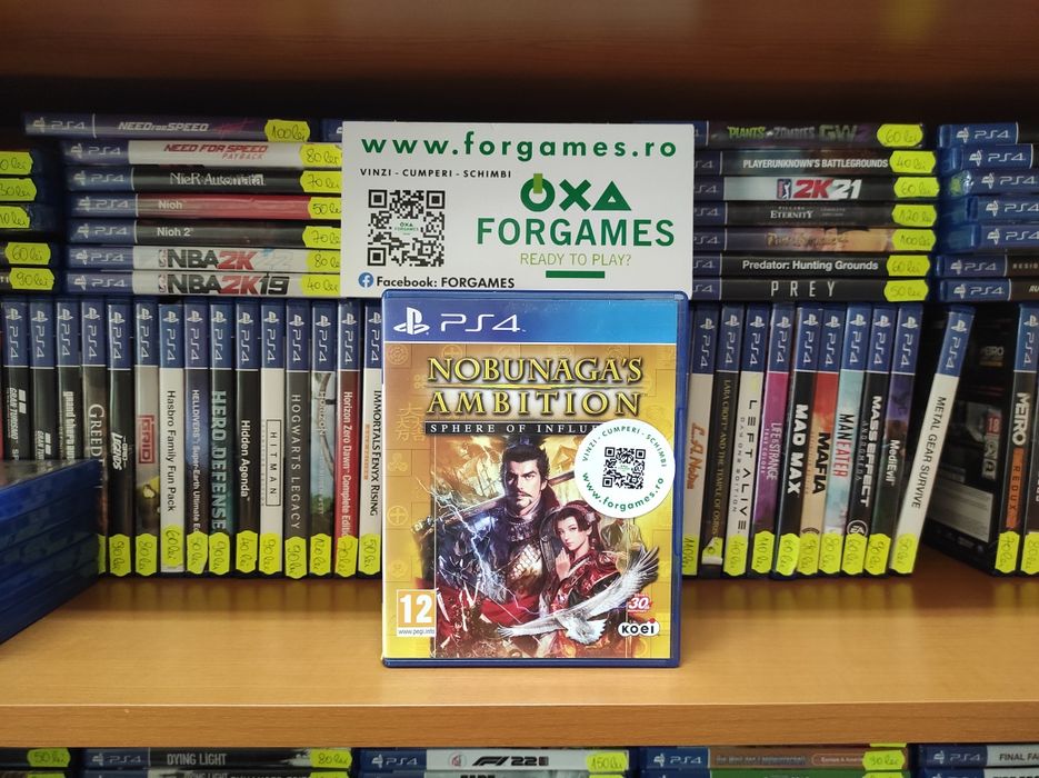 Vindem joc PS4 Nobunaga's Ambition  Sphere of Influence PS$