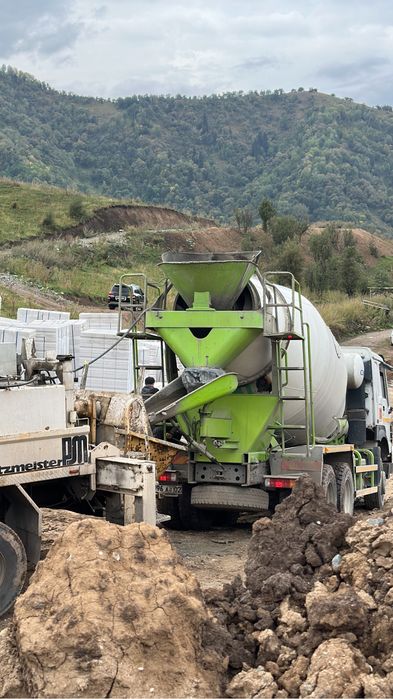 Фундамент Куямыз, бетон