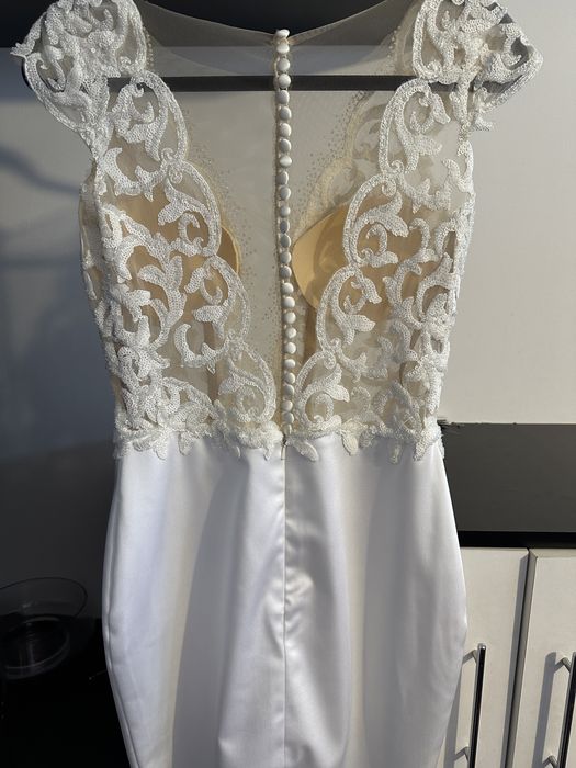 Rochie alba Valerie Mariage