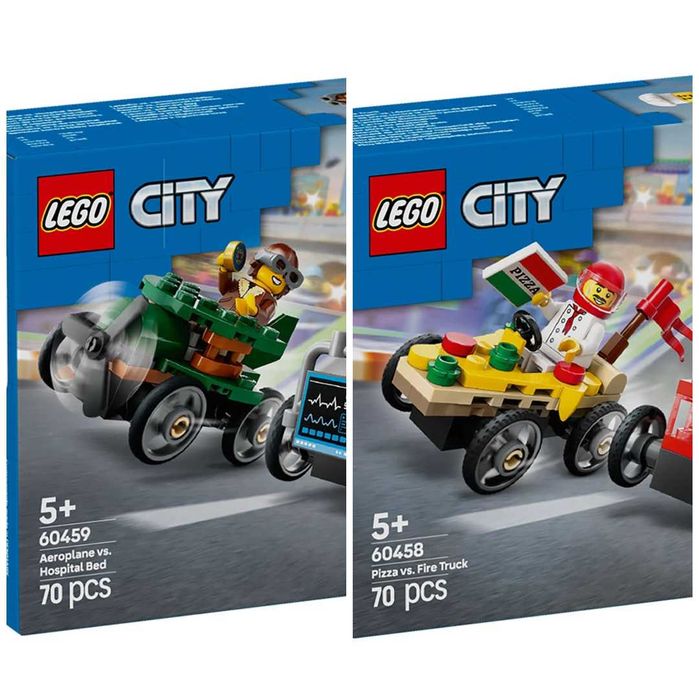 Lego City Soapbox Racing 60458 или 60459