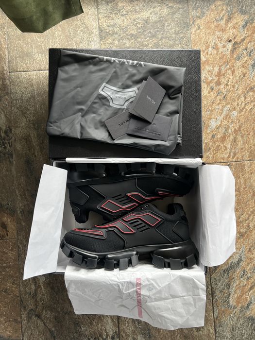 Prada Cloudbust Black Red